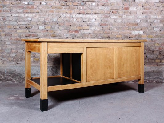 Wood Steel Workbench With 6 Drawers 1950s For At Pamono Steel Workbench With 6 Drawers 1950s
