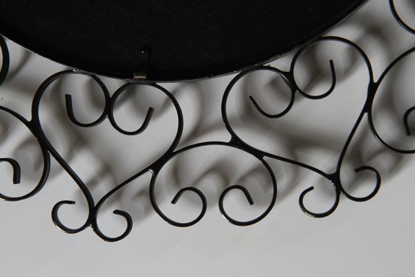 French Round Mirror by Chaty Vallauris, 1950s for sale at Pamono