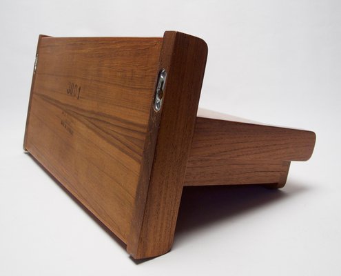 Mid Century Danish Small Wall Shelf With Drawers By Aksel