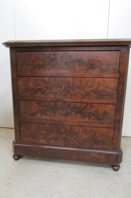 Small Antique Flamed Mahogany Dresser