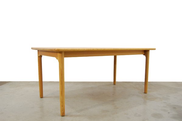 Vintage Danish Solid Oak Dining Table By Kurt Østervig For Kp Møbler 1970s Vintage Danish Solid Oak Dining Table By Kurt Østervig For Kp Møbler 1970s