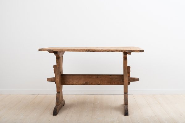 18th Century Swedish Trestle Table for sale at Pamono