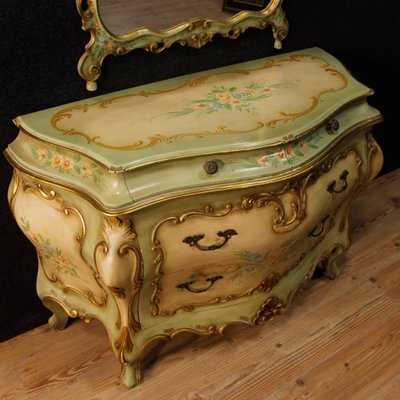 Vintage Venetian Dresser With Mirror For Sale At Pamono