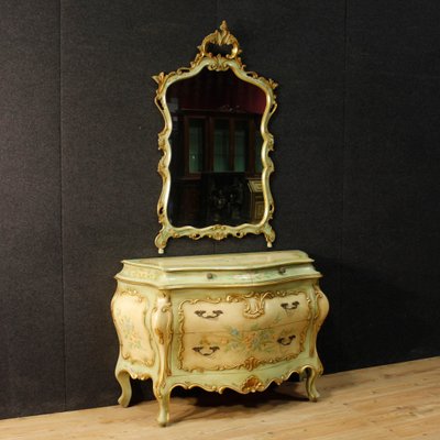 Vintage Venetian Dresser With Mirror For Sale At Pamono