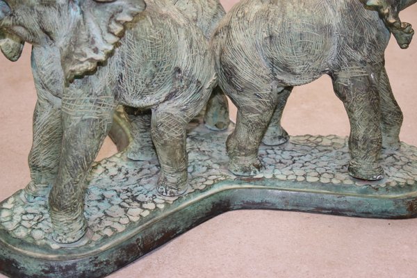 Vintage Brass Elephant Salon Or Coffee Table 1970s For At Pamono - Elephant Glass Table Used Vintage Brass Elephant Salon Or Coffee Table 1970s For At Pamono - Elephant Glass Table Used