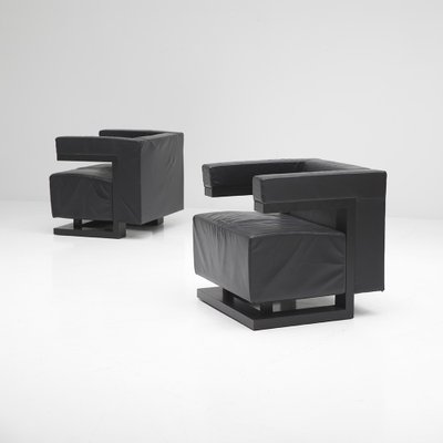 F51 Armchairs By Walter Gropius For Tecta 1970s Set Of 2 F51 Armchairs By Walter Gropius For