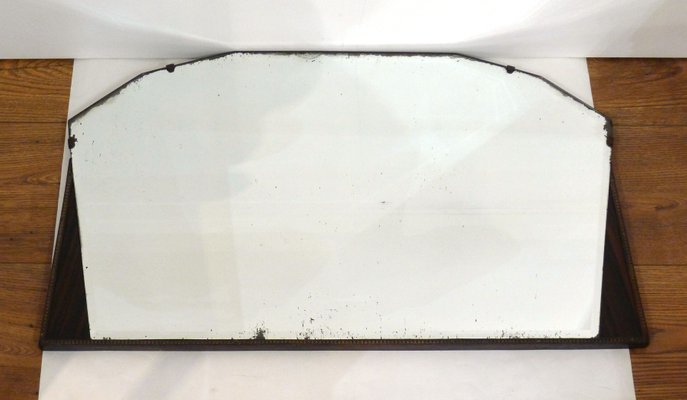 Art Deco Large Wall Mirror 1950s Art Deco Large Wall Mirror 1950s