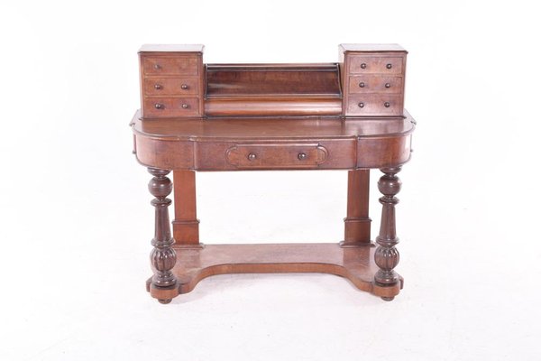 Antique Walnut Writing Desk For Sale At Pamono