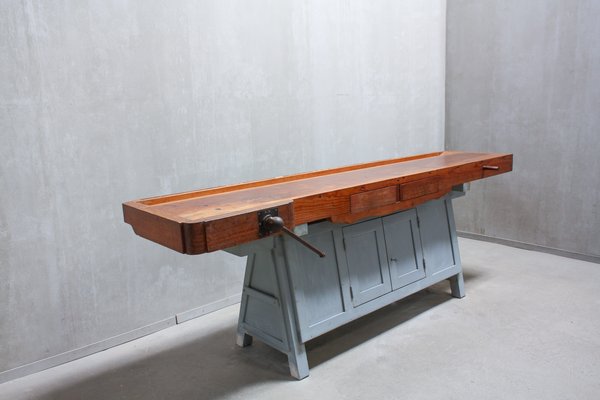 Portuguese Carpenters Workbench 1950s For Sale At Pamono
