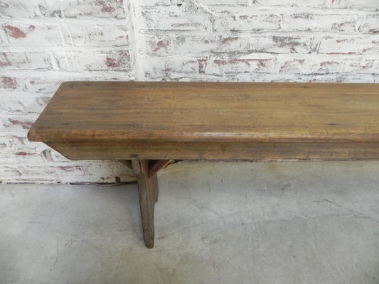 Vintage Wooden Bench For Sale At Pamono