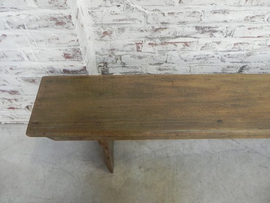 Mid Century Wooden Bench For Sale At Pamono