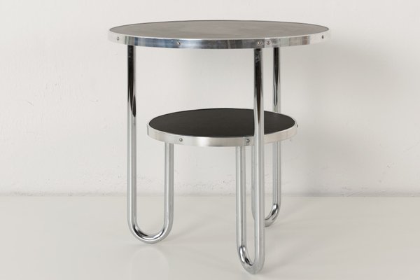 Small German Loop Side Table From Mauser Werke Waldeck 1950s Small German Loop Side Table From Mauser Werke Waldeck 1950s