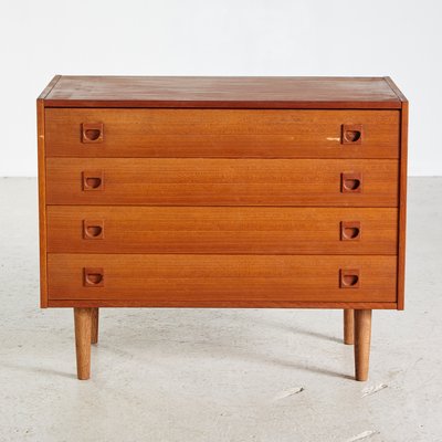 Small Danish Teak Chest Of Drawers 1960s For Sale At Pamono