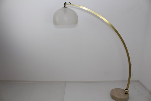 Vintage Italian Arc Floor Lamp by Goffredo Reggiani for Reggiani, 1960s Vintage Italian Arc Floor Lamp by Goffredo Reggiani for Reggiani, 1960s