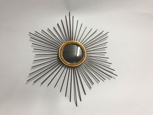 Vintage French Sunburst Mirror 1960s