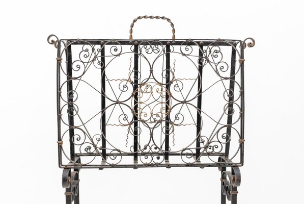 Vintage Wrought Iron Sheet Music Stand For Sale At Pamono