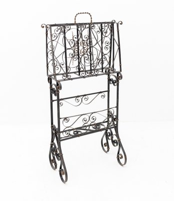 Vintage Wrought Iron Sheet Music Stand For Sale At Pamono