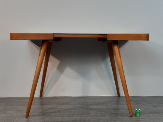 Beech Coffee Table By Jiri Jiroutek For Interier Praha 1960s For