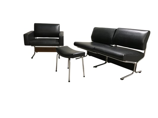 Vintage Living Room Set By Pierre Guariche For Meurop 1960s