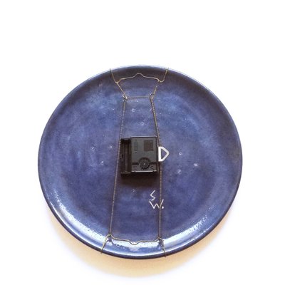 Cobalt Blue Ceramic Wall Clock 1980s For Sale At Pamono An oversized wall clock makes a great addition as a centerpiece for your home or office. pamono