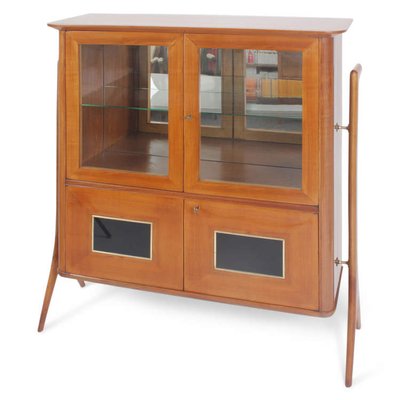 Mid Century Italian Display Cabinet For Sale At Pamono