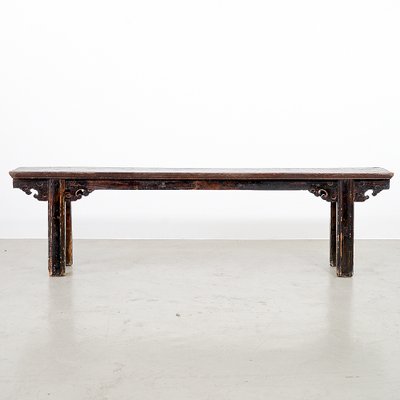 Vintage Chinese Wooden Bench For Sale At Pamono