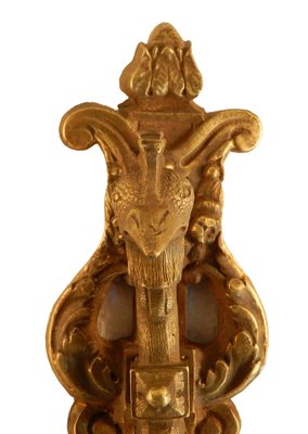 Antique Brass Cockerel Curtain Tie Backs Set Of 2 For Sale At Pamono