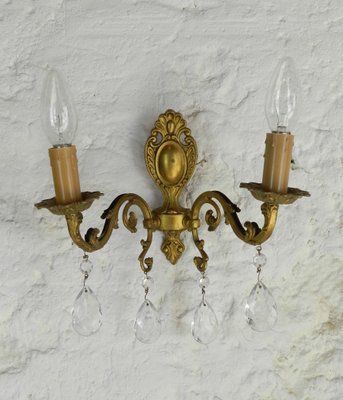 Matching chandelier and wall lights deals