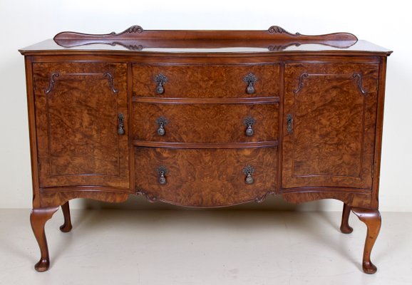 Antique Burl Walnut Sideboard For At Pamono Antique Burl Walnut Sideboard For