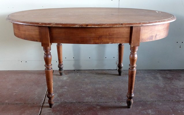 Small Fir Oval Table 1930s For At Pamono Small Fir Oval Table 1930s For At