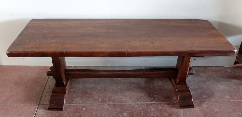 Elm Dining Table 1980s Elm Dining Table 1980s