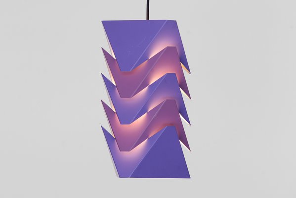 Danish Ekko Pendant Lamp By Louis Weisdorf For Lyfa 1960s For