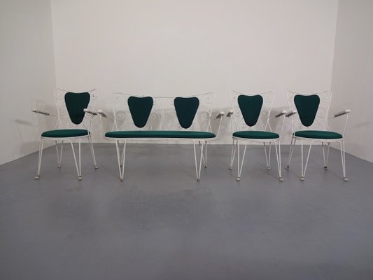 Mauser Garden Sofa Set With 3 Chairs 1960s For At Pamono Mauser Garden Sofa Set With 3 Chairs