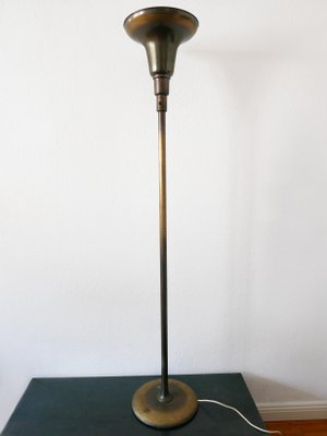 German Art Deco Model Luminator Uplighter Floor Lamp By Kaiser