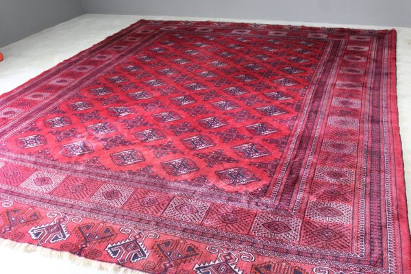 Grosser Roter Afghanischer Vintage Dowlatabad Teppich Bei Pamono Kaufen