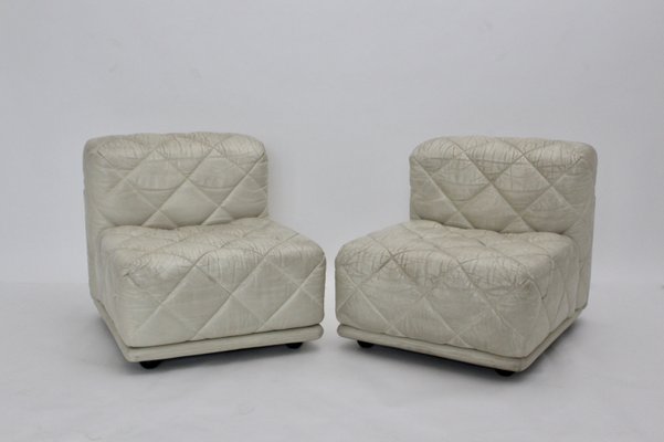 Vintage White Rhombos Lounge Chairs From Franz Wittmann 1970s For Sale At Pamono