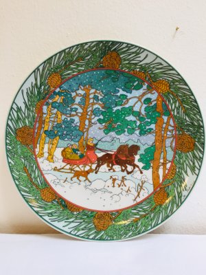 Winter Forest Decorative Plate By K Blume For Villeroy Boch Winter Forest Decorative Plate By K Blume For Villeroy Boch