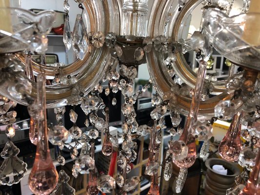 Antique Bohemian Crystal Maria Teresa Chandelier For Sale At Pamono