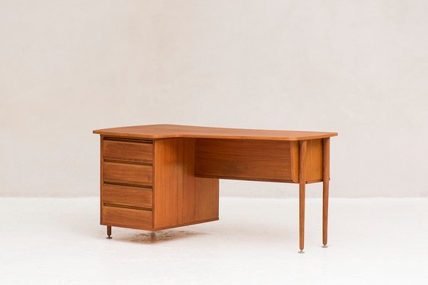 Kidney Shaped Writing Desk 1960s For Sale At Pamono