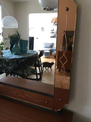 Venetian Art Deco Mirror For Sale At Pamono