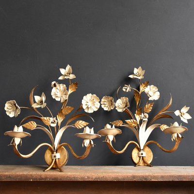 Toleware wall lights Toleware wall lights