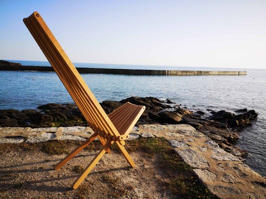 Y Folding Chair by Alexandre Iscar for Les Ateliers Iscar for sale