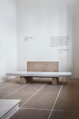 Span Bank Fur Den Aussenbereich Mit Ruckenstutze Von John Pawson