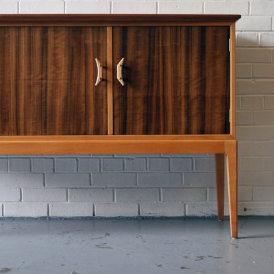 Walnut Beech Sideboard from Vesper Furniture 1950s