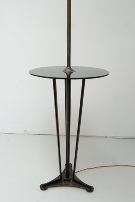 end table with floor lamp