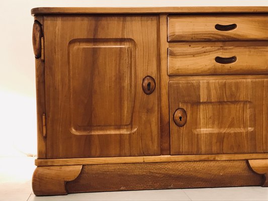 Solid Wood Credenza By Franz Xaver Sproll 1948 For Sale At Pamono