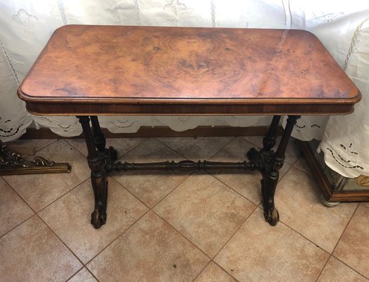 Antique Walnut Coffee Table For Sale At Pamono