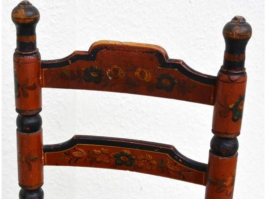 Oak Children S Post Chair 1880s