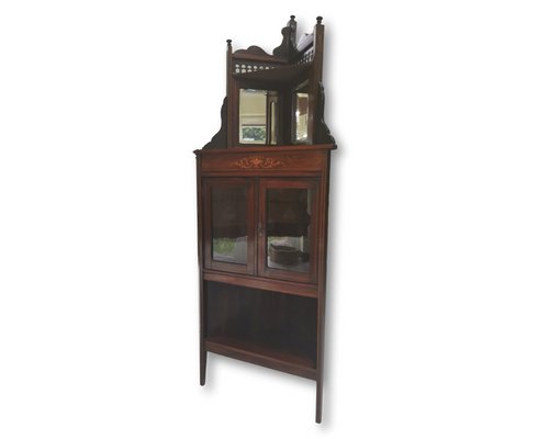 Victorian corner cabinet top