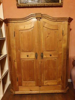 Antique Pine Cupboard For Sale At Pamono